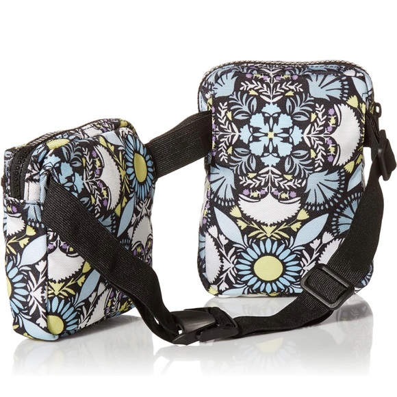 Vera Bradley Lighten Up Reactive Convertible Belt Bag Plaza Medallion NWT - Picture 2 of 7